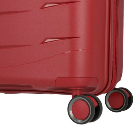 Maleta Cabina Saxoline Moonstone Impact Pro Roja