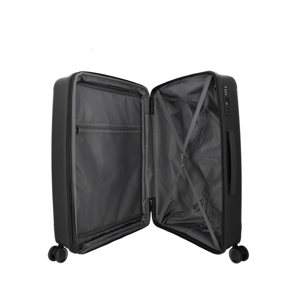Maleta Mediana Saxoline Moonstone Impact Pro Negra