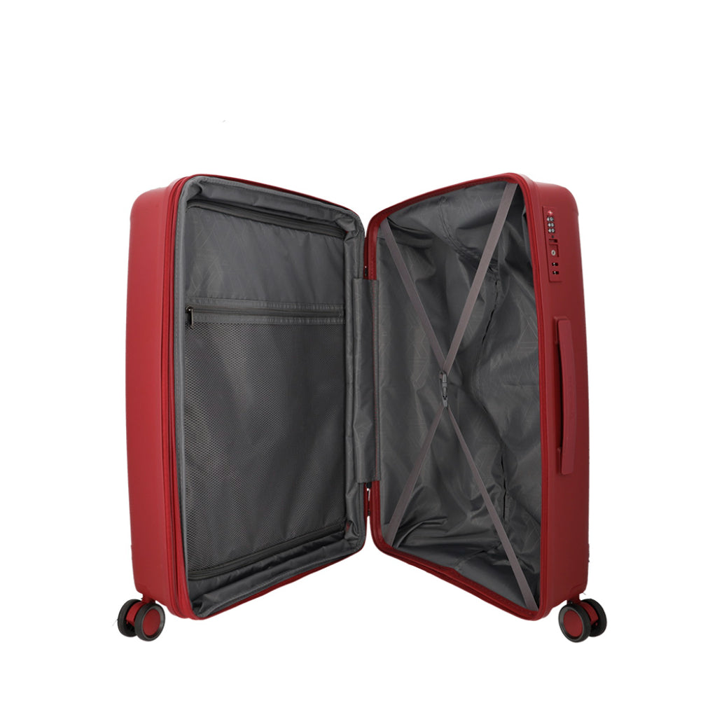 Maleta Mediana Saxoline Moonstone Impact Pro Roja