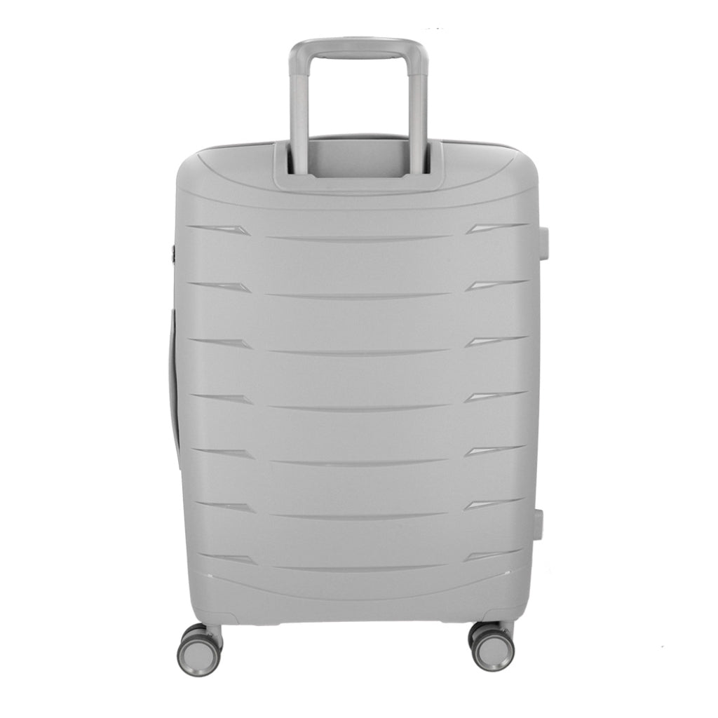 Maleta Grande Saxoline Moonstone Impact Pro Plateada