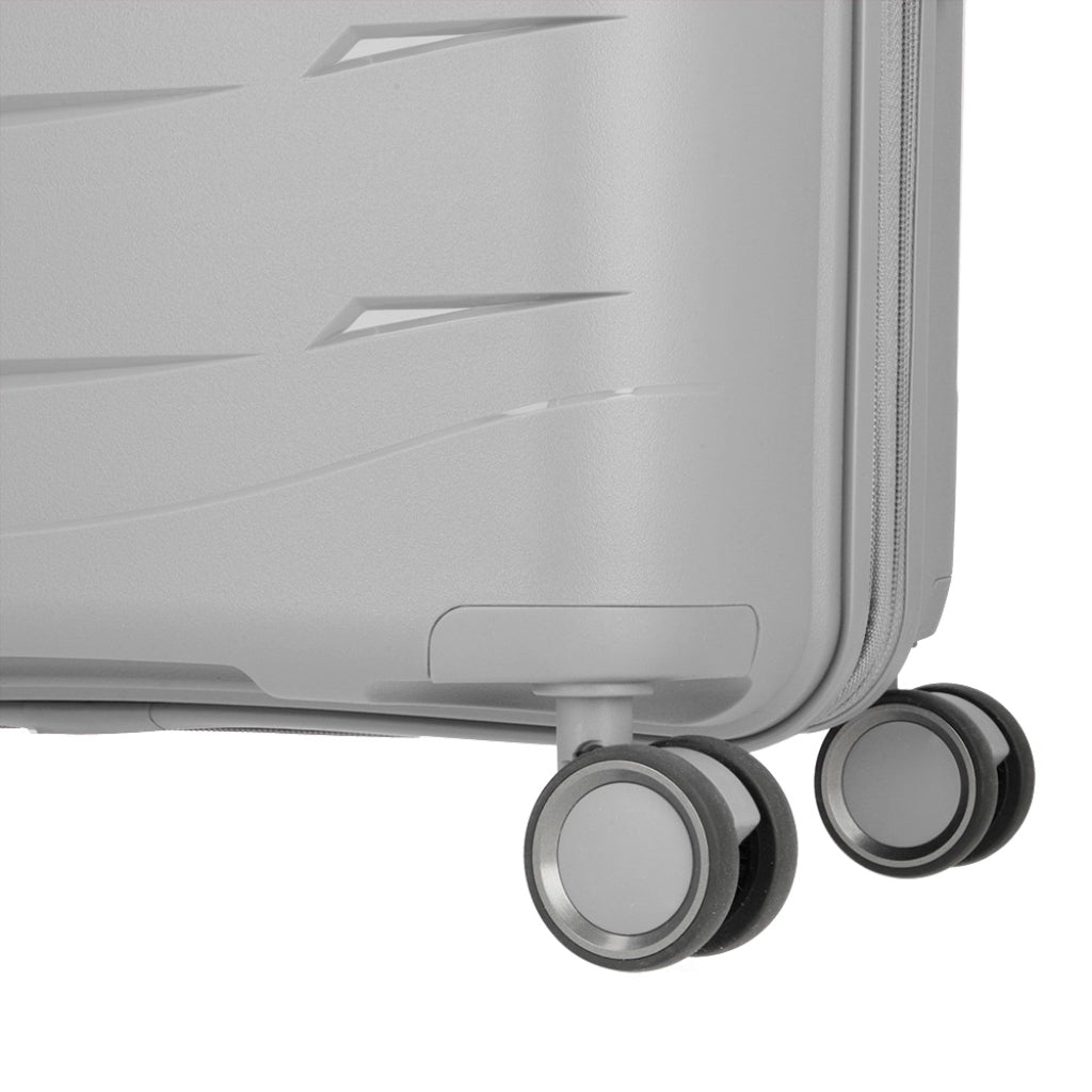 Maleta Grande Saxoline Moonstone Impact Pro Plateada