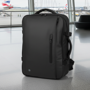 Combo Maleta Grande Conguillío 115L + Mochila de Viaje Viral Radal XL 40L Negras Llaima