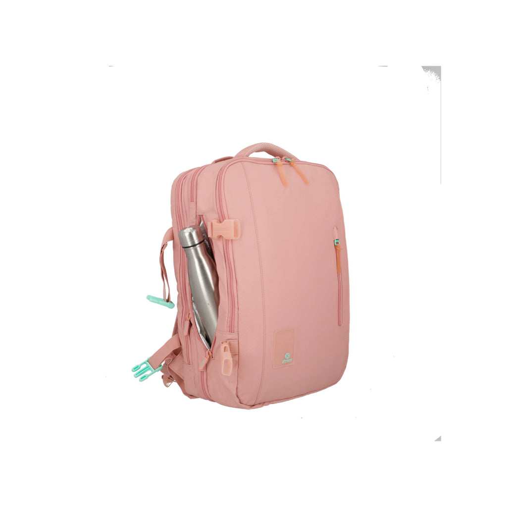 Mochila de Viaje Cabina 40Lt Xtrem Discovery Rosada