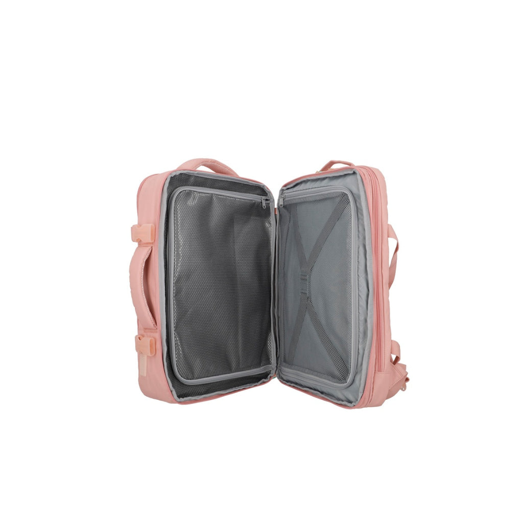Mochila de Viaje Cabina 40Lt Xtrem Discovery Rosada