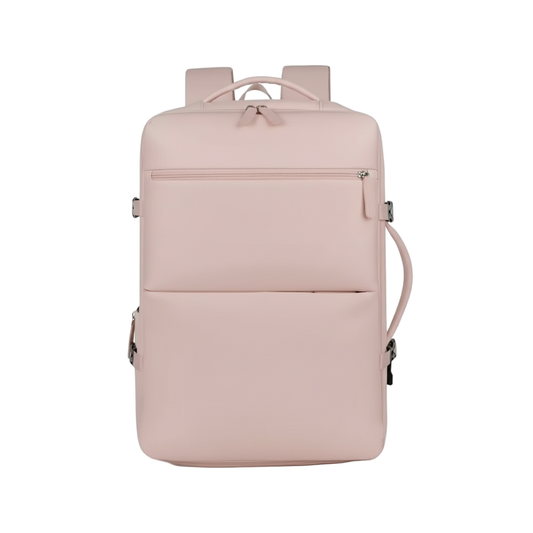 Mochila Viaje Viral 40L Misty PinkTravel . Expandible con Bolsillo Antirrobo