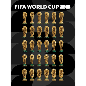 Puzzle 300 piezas FIFA 2026 360° Trofeo L30 Core