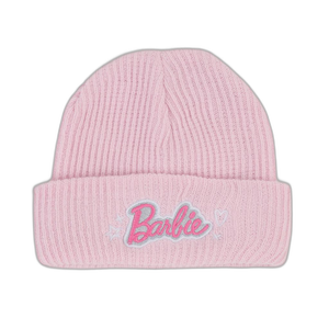 Combo Lluvia Niña: Impermeable Gris Cara Minnie + Gorro Logo Barbie
