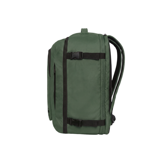 Mochila de Viaje Viral Llaima Expandible 32L Dakota Verde Oscuro