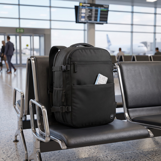 Mochila Viaje Viral Llaima Expandible 36L Negro Montana