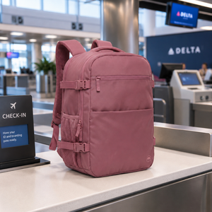 Mochila de Viaje Viral Expandible 36L Llaima Montana Palo Rosa