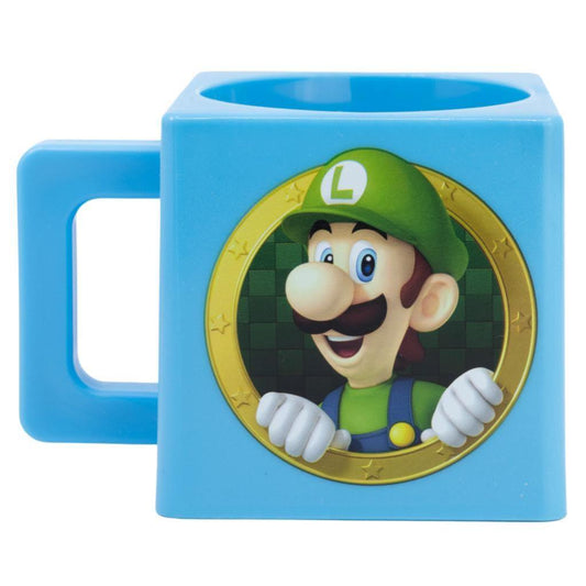 Tazón Plástico Cuadrado Super Mario 290 Ml Nintendo