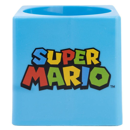 Tazón Plástico Cuadrado Super Mario 290 Ml Nintendo