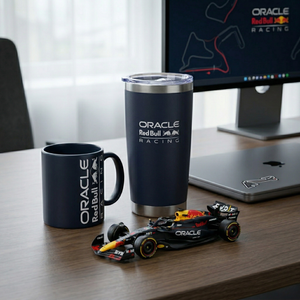 Combo Auto Escala Red Bull RB20 + Mug + Vaso Térmico 425ml Oracle Red Bull Racing