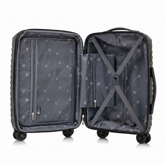 Combo 1 Maleta Kippi S + 1 Maleta Kippi M Negra Buggy