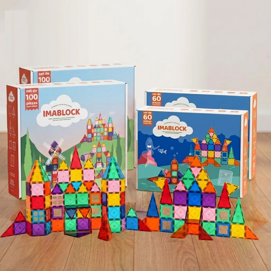 Combo 320 Piezas IMABLOCK: 2 Sets de 100 Piezas + 2 Sets de 60 Piezas