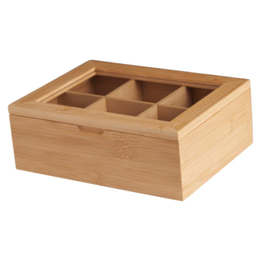 Caja De Organización Para Té De Bambú Day