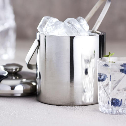 Hielera Doble Pared De Acero Inoxidable Con Pinza 1,3 L Day