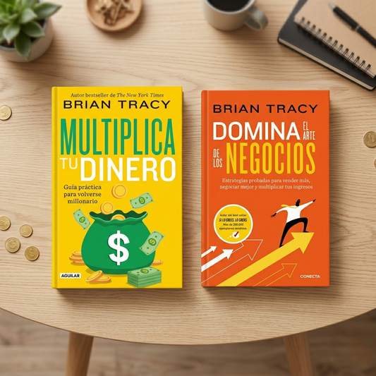 Combo Libros De Negocios y Finanzas Brian Tracy (2 Títulos)