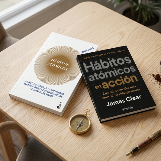 Combo Libros De Hábitos y Desarrollo Personal James Clear (2 Títulos)