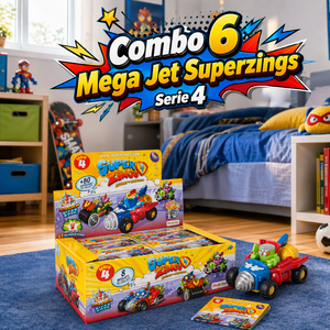 Combo 6 Mega Jet Superzings Serie 4
