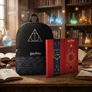 Combo Mochila Juvenil + Planificador Semanal Harry Potter