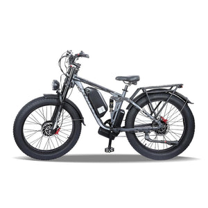 Combo Ebike X26 Fat Dual Motor 2000W Phantom + Casco Pro Black