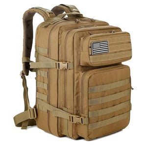 Mochila Viaje y Fitness Táctica Impermeable Expandible 40L Navigator