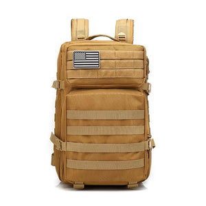Mochila Viaje y Fitness Táctica Impermeable Expandible 40L Navigator