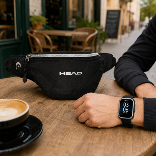 Combo Smartwatch HiFuture Zone3 Negro + Banano Head Funcky Negro