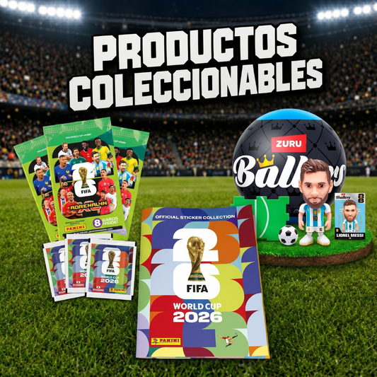 Album Panini TB + 3 Sobres +1 FIFA Zuru Ballers + 3 Sobres de Cartas Adrenalyn