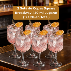 12 Copas Square Broadway 450 ml Lugano