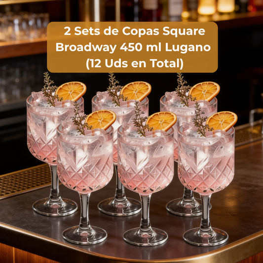 12 Copas Square Broadway 450 ml Lugano