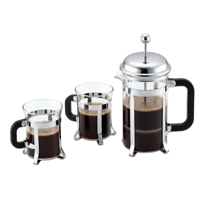 Set Cafetera Francesa 600 ml con 2 Tazas 200 ml Rennes Lugano