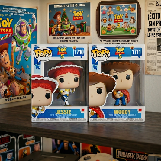 Combo Funko Pop Toy Story 5 1 Woody + 1 Jessie