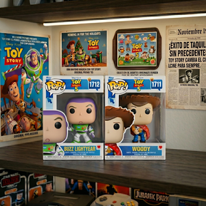 Combo Funko Pop Toy Story 5. 1 Buzz Lightyear + Woody