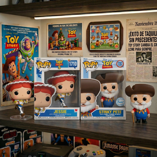Combo Funko Pop Toy Story Stinky Pete + Jessie