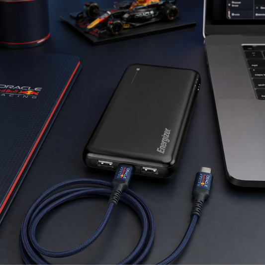 Combo Powerbank Energizer 10.000 mAh + Cable USB-C ORBR 1,5 m