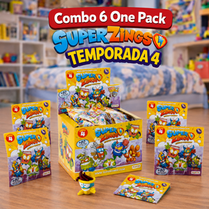 Combo 6 One Pack SuperZings Temporada 4
