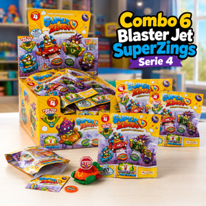 Combo 6 Blaster Jet SuperZings Serie 4