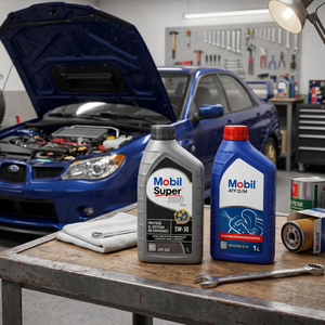 Combo Lubricantes Mobil 5W-30 1L + ATF D/M 1L