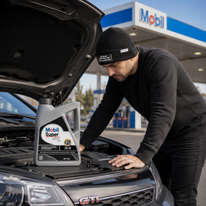 Combo Beanie Copec Rally Mobil + Aceite Mobil 5W-30 4L