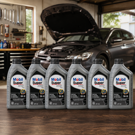 Pack 6 Aceites Mobil Super 3000 XE4 5W-30 1L