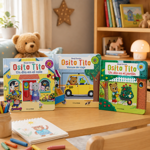 Pack 3 Cuentos Interactivos Osito Tito Benji Davies