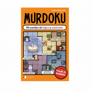 Combo Libros Murdoku: Viaje al Pasado + 80 Acertijos de Lógica - Manuel Garand