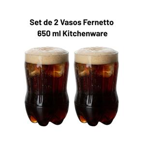 Set de 2 Vasos Fernetto 650 ml Kitchenware