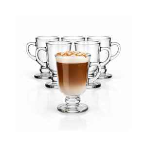 Set de 6 Tazas Macchiato de Vidrio 120 ml Kitchenware