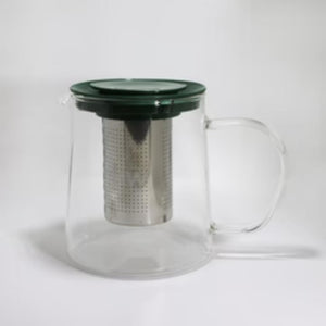 Tetera de Borosilicato con Filtro 850 ml Verde Kitchenware
