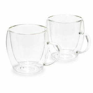 Set de 2 Tazas Cappuccino Doble Pared 180 ml Kitchenware