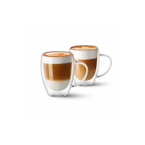 Set de 2 Tazas Cappuccino Doble Pared 180 ml Kitchenware