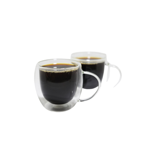 Set de 2 Tazas Espresso Doble Pared 80 ml Kitchenware